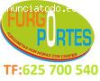 (F)PORTES EN COSLADA 625:700:540*FURGONETAS POR HORAS