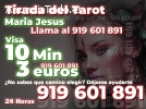 ⚡ Tarot Barato 3€ 10 min ☎️ 919 601 891